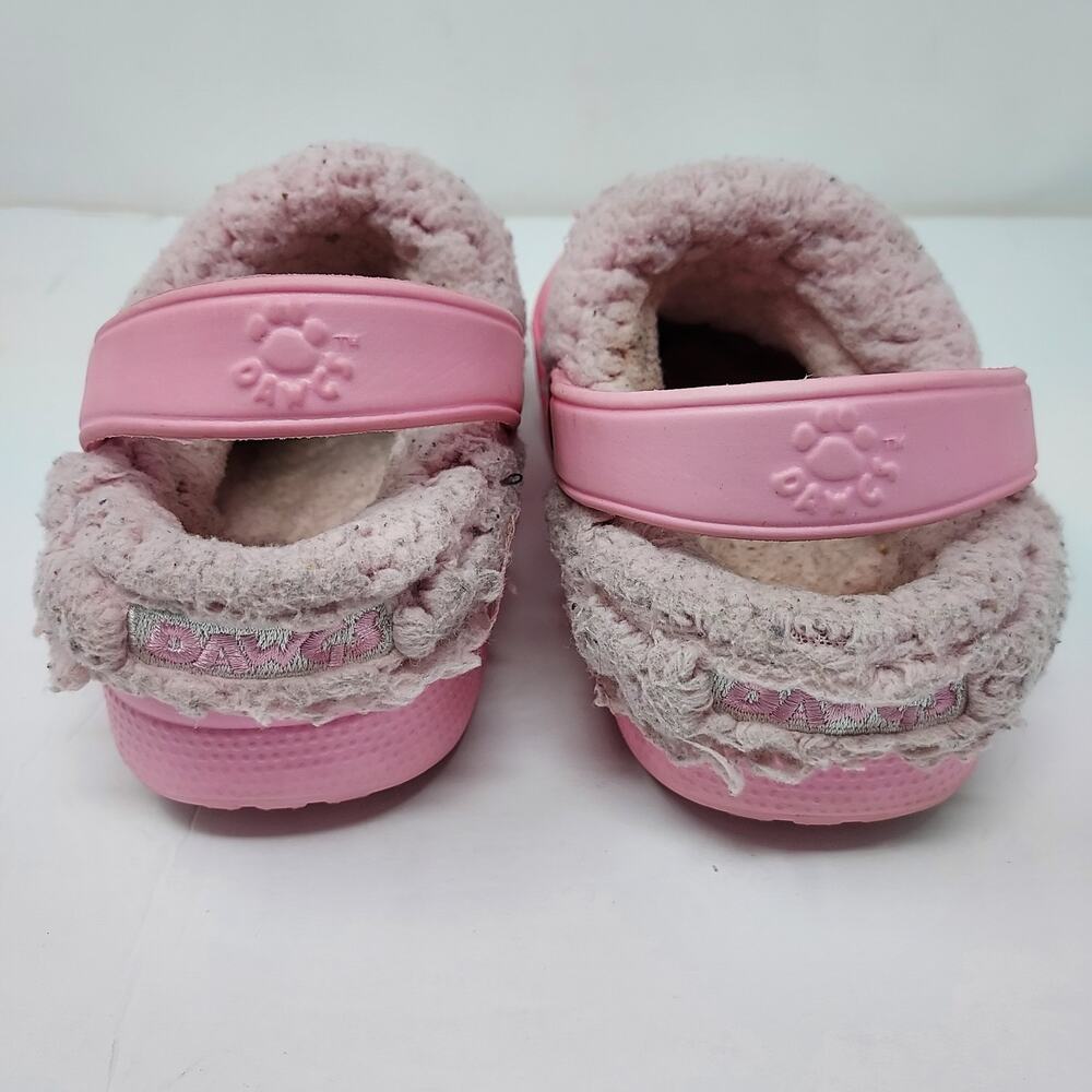 ⭐️3/$25 Dawgs Pink Clogs w/Fleece Lined Size 11/12 - Picture 4 of 8